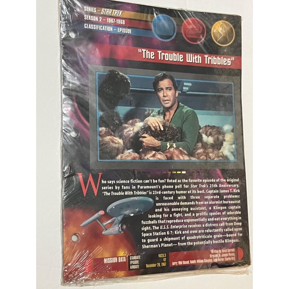 Star Trek Deep Space Nine "The Trouble With Tribbles" Episode 13" Collectible
